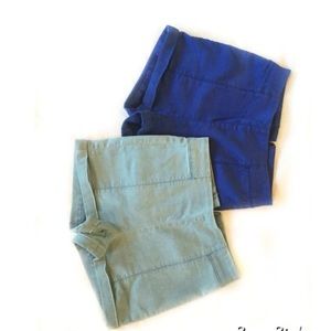 Cooperative high waisted shorts bundle size 4