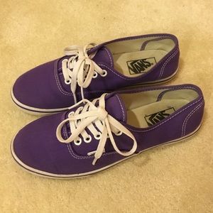 Deep purple Vans