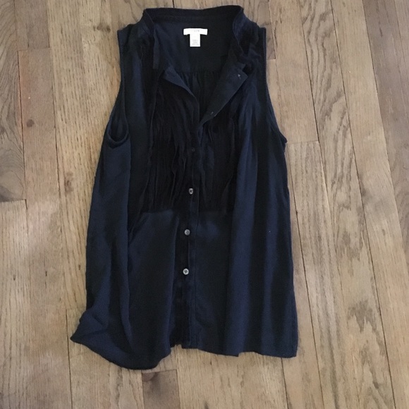 J crew silk top