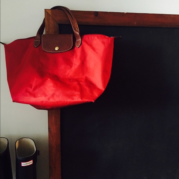 Short handle Longchamp bag (large)