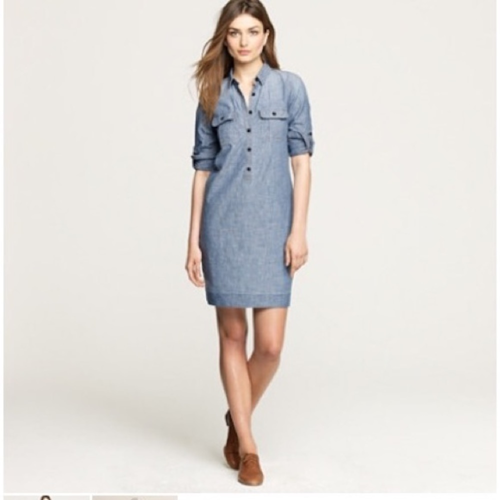 J Crew Chambray Dress, size XS
