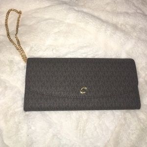 Michael Kors- Juliana sig coated canvas wallet