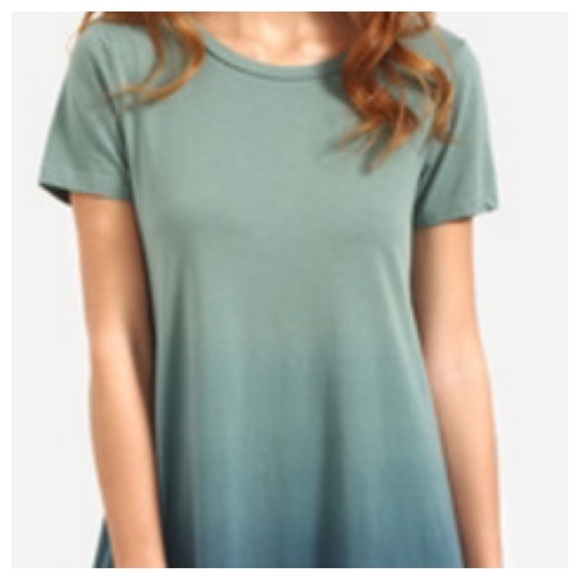 LAST ONE🚩CLOSET CLOSING;MAKE OFFERS🚩OMBRÉ DRESS - Picture 2 of 4