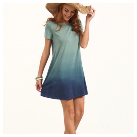 LAST ONE🚩CLOSET CLOSING;MAKE OFFERS🚩OMBRÉ DRESS - Picture 3 of 4