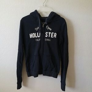 Hollister blue hoodie