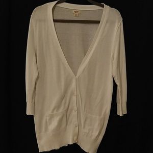 Lightweight 3/4 sleeve cardigan by Mossimo