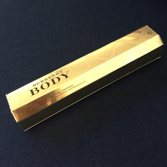 burberry body gold