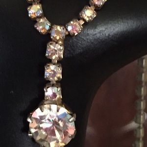 Weiss signed gorgeous Aurora Borealis rhinestones