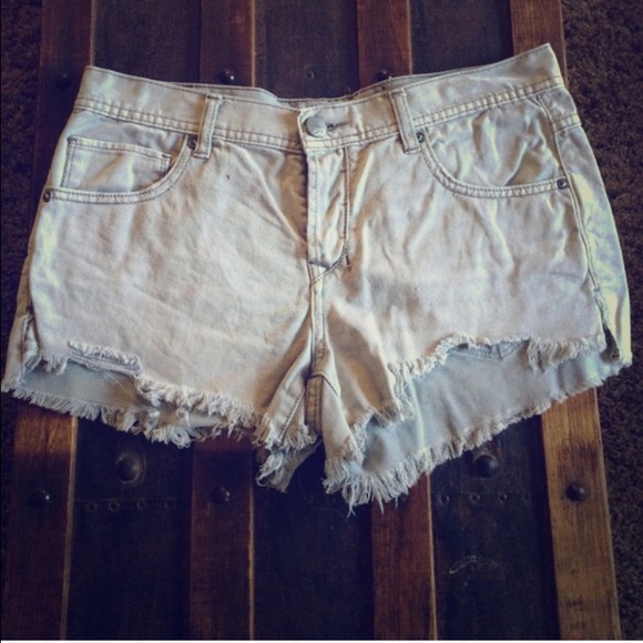 Free People Denim Shorts