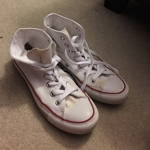 White high top converse