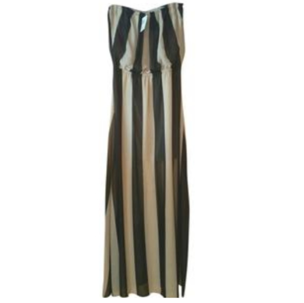 NEW, Fab'rik WHITE COLLECTION Strapless Maxi Dress