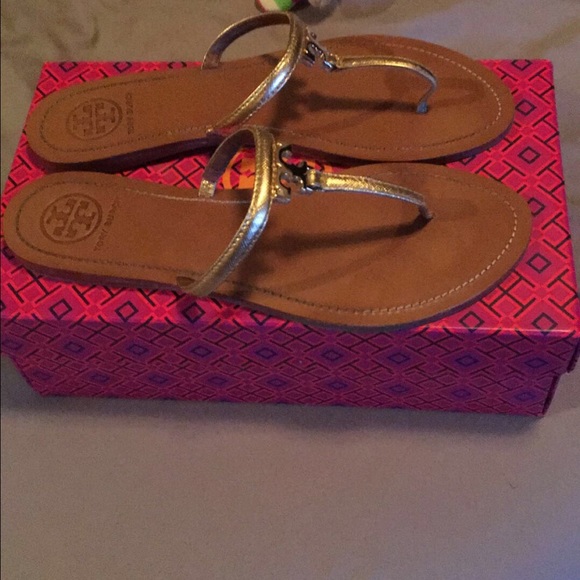 Any offers welcome..Tory burch gold sandals