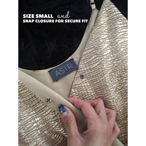 ASTR gold jumper - Picture 3 of 4