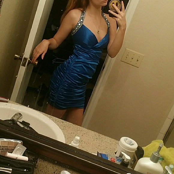 Blue Prom Dress