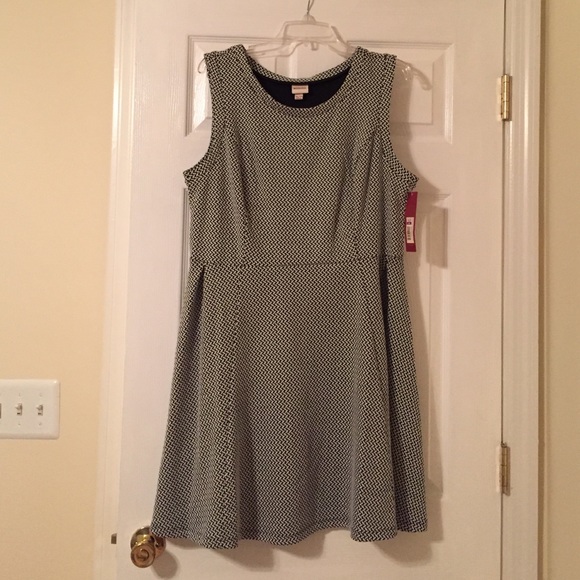 Black and white Merona dress