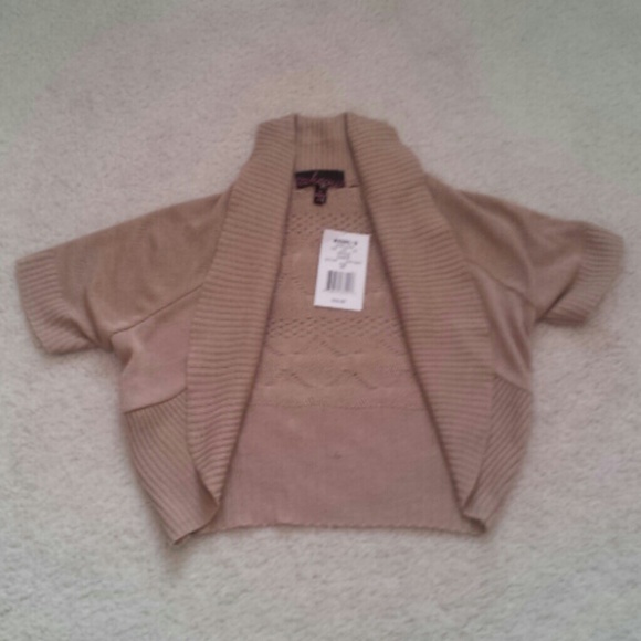 Tan Shrug or Sweater