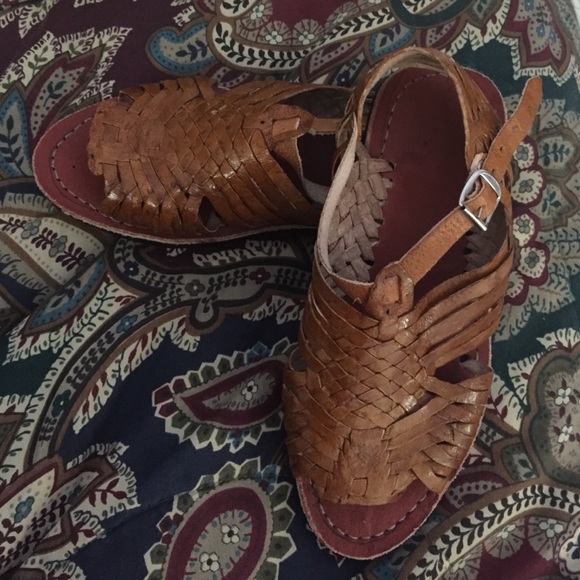 Guaraches from Mexico.