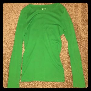 Shamrock Green basic long sleeve