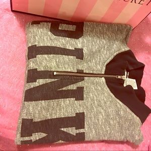 VS half zip sweat shirt