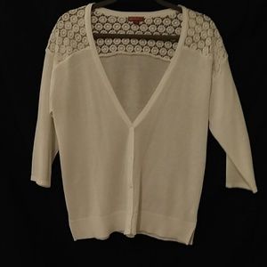 Lightweight 3/4 sleeve cardigan