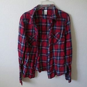 H&M plaid shirt