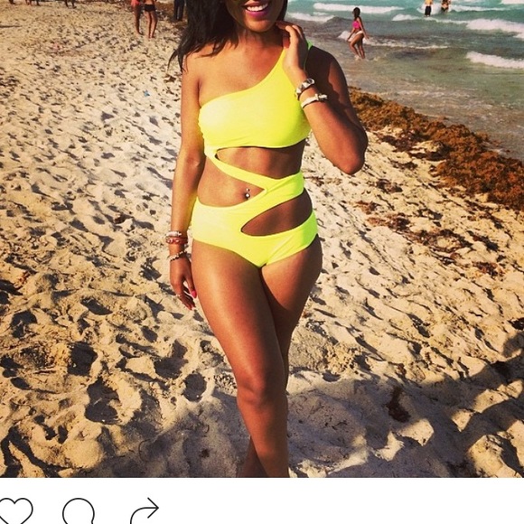 Missguided one piece swimsuit