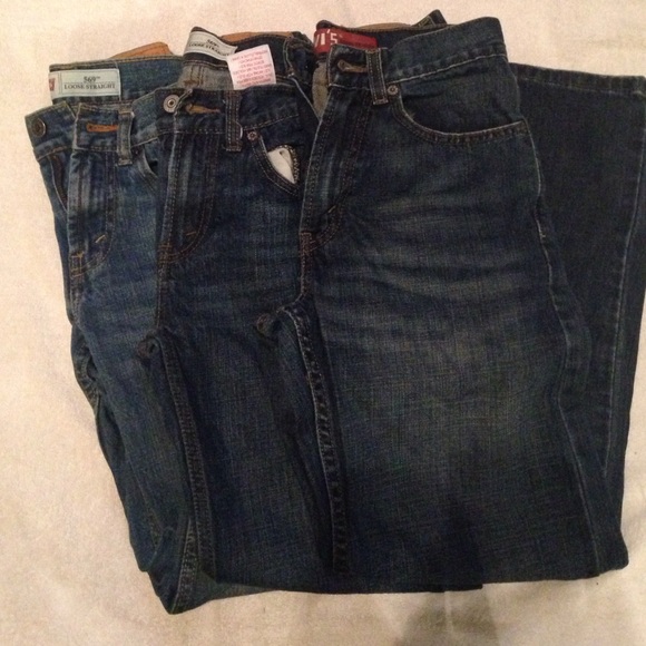 Boys 12 slim Levis bundle BRAND NEW!