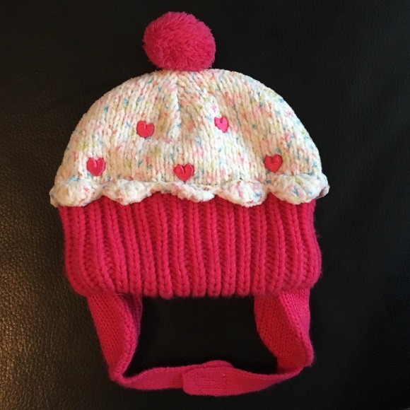 Infant girl winter hat