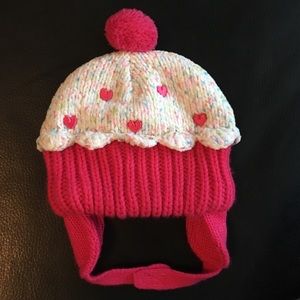 Infant girl winter hat