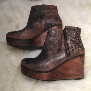 Bed Stu Ghent Wedge Booties