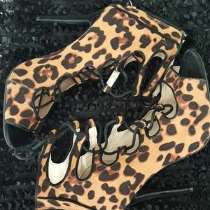 Leopard heels