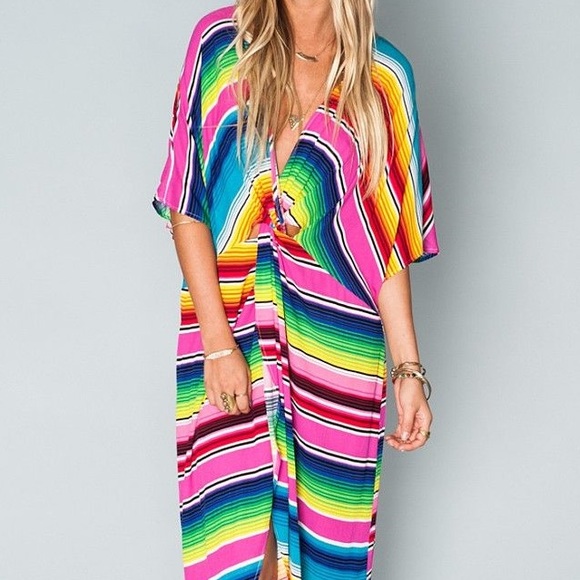 Show Me Your MuMu Serape Cloud Maxi NWT