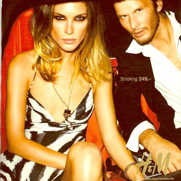 Black & white dress by Roberto Cavalli for H&M