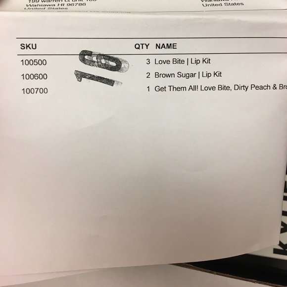 Kylie cosmetics Brown Sugar lipkit - Picture 5 of 5