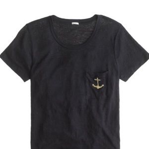 J. Crew anchor tee