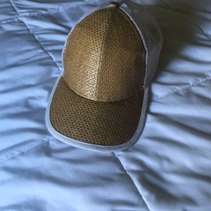 Glittery baseball hat