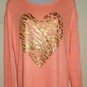 Pink long sleeve shirt