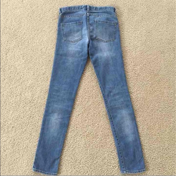 Crewcuts Toothpick Denim Blue Girls SZ 12 Jeans - Picture 4 of 4