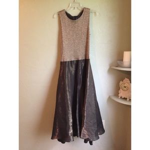 Glittery Gold Full Length Dress