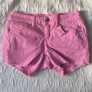 Pink shorts