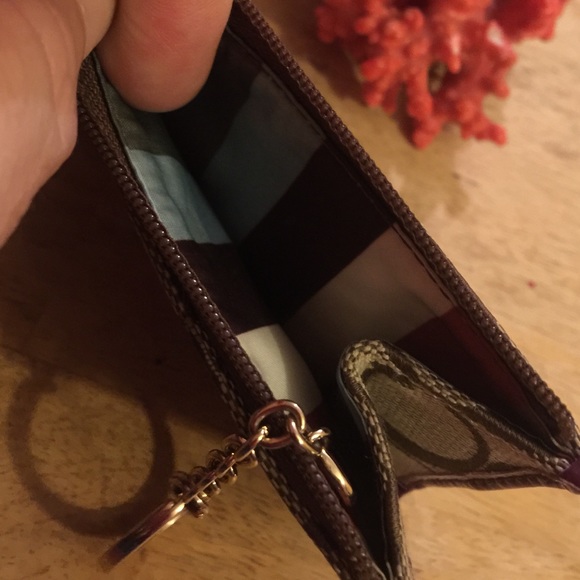Coach coin card wallet keychain - Picture 2 of 4