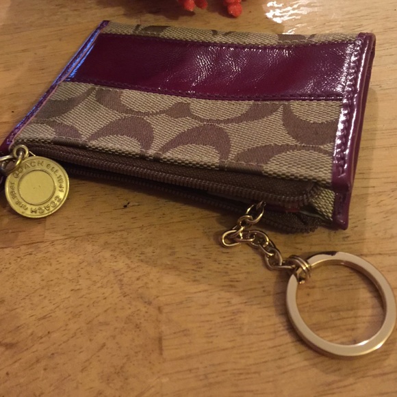 Coach coin card wallet keychain - Picture 4 of 4