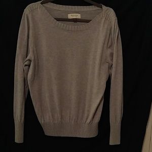 Lightweight boatneck sweater