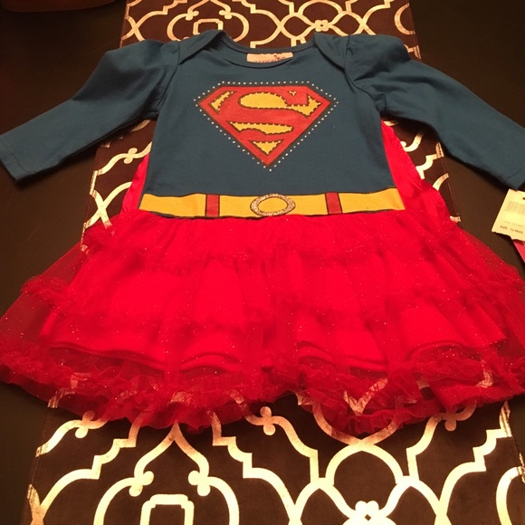 12 month super girl dress