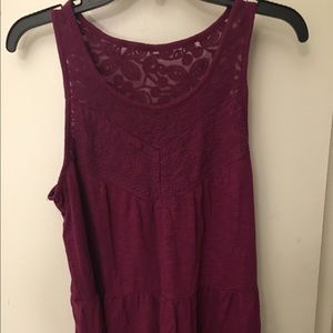 Express sleeveless blouse