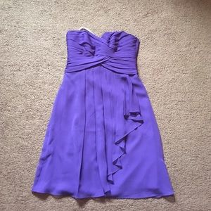 Purple Bridesmaid Dress, Size 2!