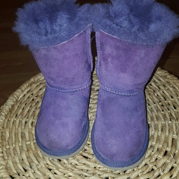 Purple toddler size Ugg boots