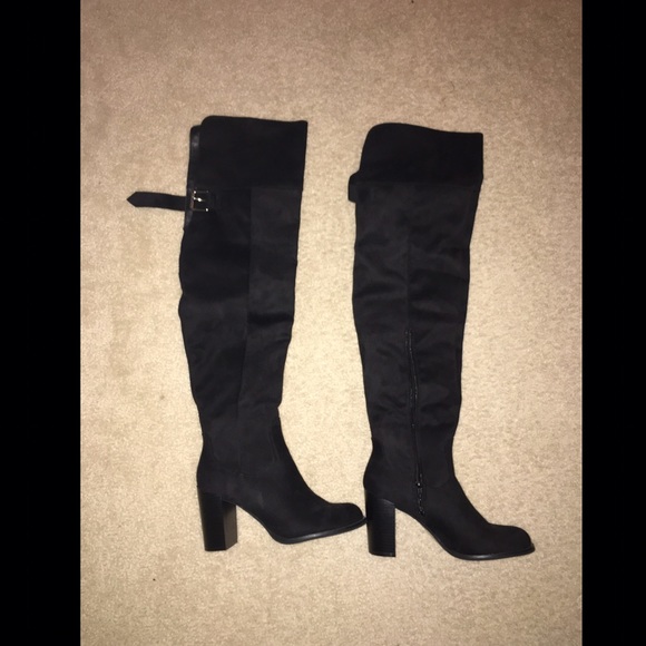 Forever 21 knee high boots - Picture 2 of 4
