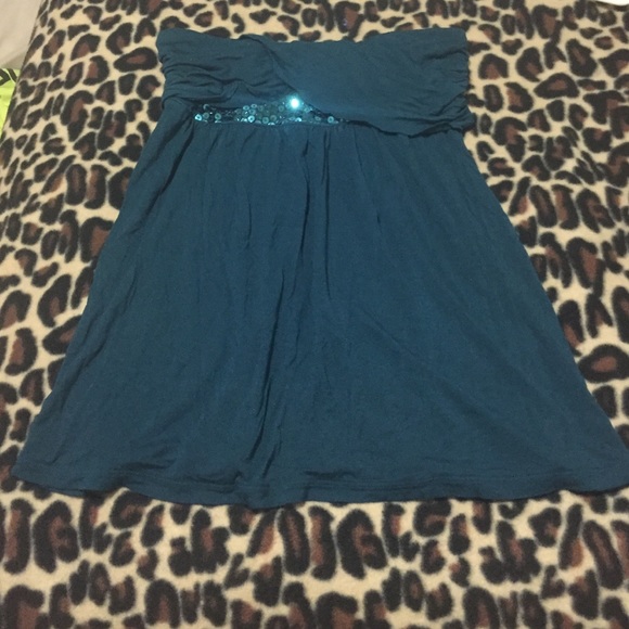 Cute strapless tank