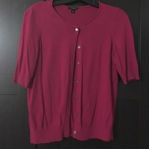 Short sleeve cardigan